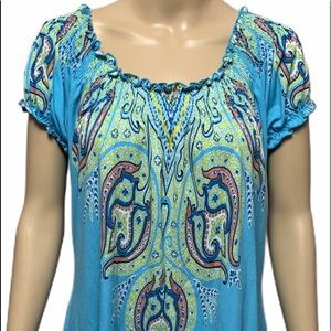 Madison Blouse size medium multicolor casual